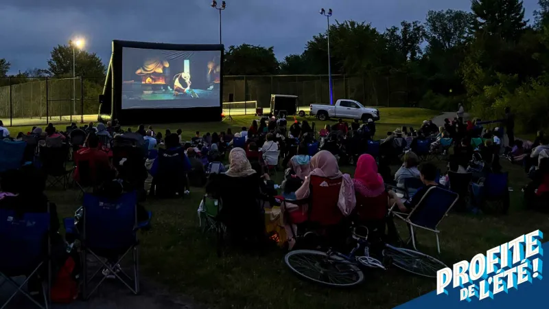Cinéma en plein air