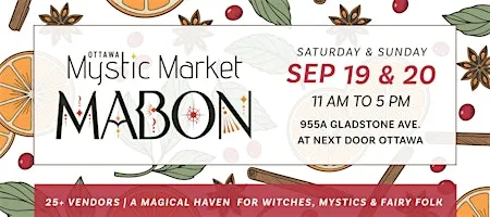 Ottawa Mystic Market Autumn Equinox Mabon