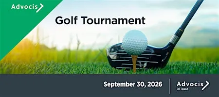 Advocis Ottawa's 2026 Charity Golf Tournament