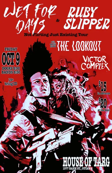 Wet For Days + The Lookout + Ruby Slipper + Victor Complex