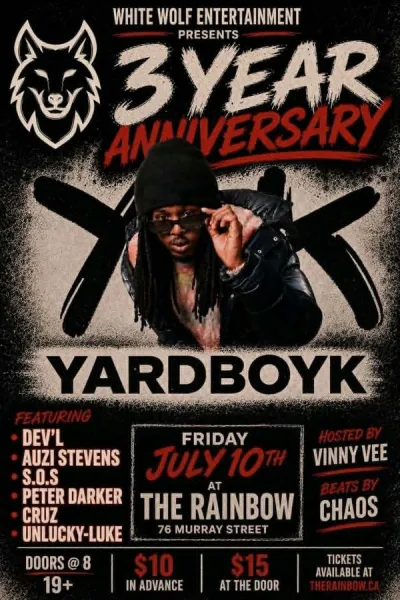 White Wolf Entertainment 3 Year Anniversary Party