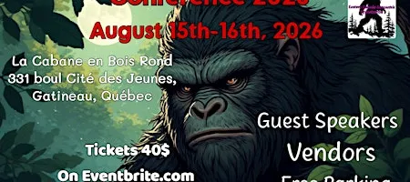 Gatineau-Ottawa Sasquatch Conference 2026