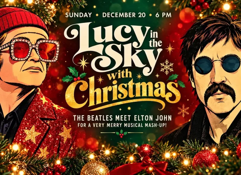 Lucy in the Sky with Christmas 🎄🎹 The Beatles meet Elton John