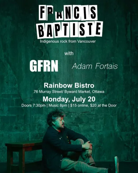 Francis Baptiste, with GFRN and Adam Fortas