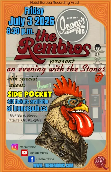 The Rembros Present an Evening of The Stones with Special Guest Side Pocket