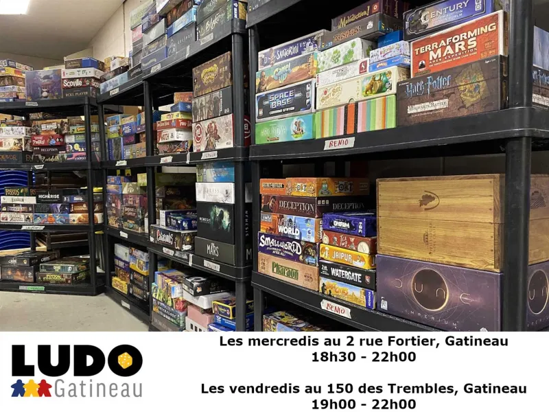 Soirées Ludiques - Jeux de sociétés